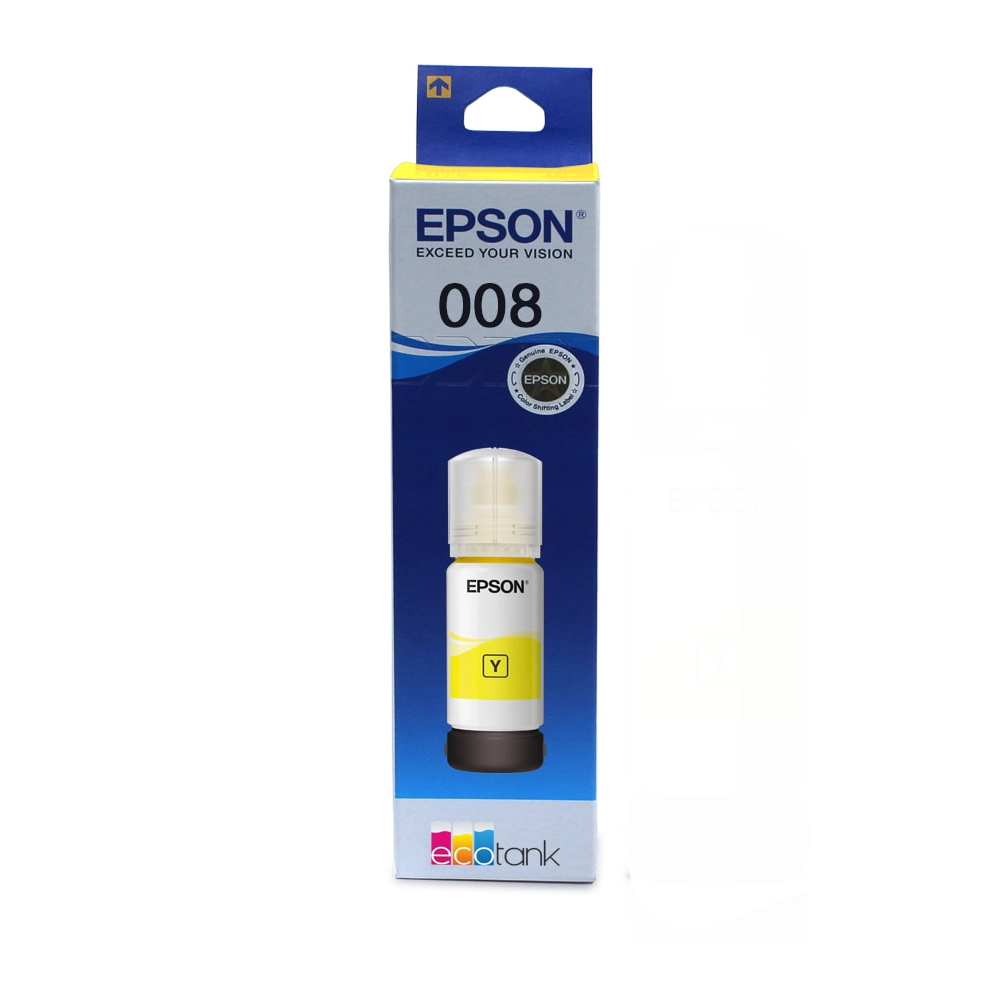 Epson 008 Yellow Genuine Inkjet Ink Bottle 70ml view 4
